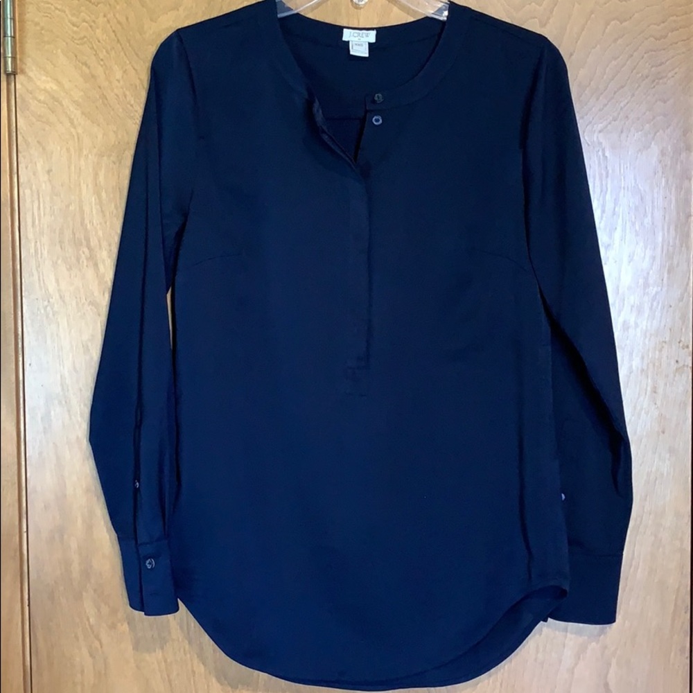 J.Crew Navy blouse size xxs